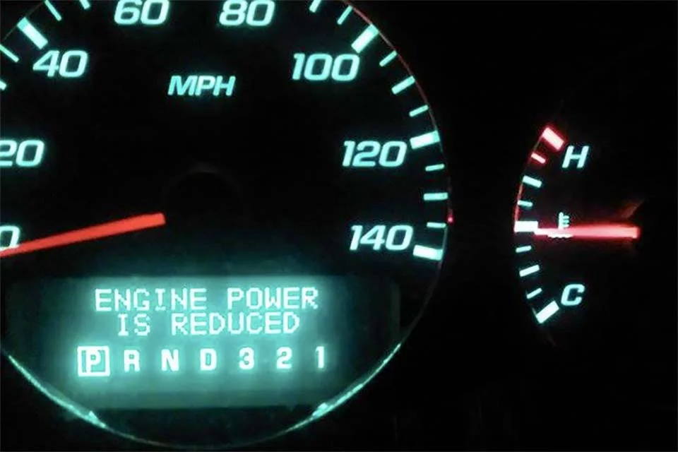 How to Reset Reduced Engine Power Light