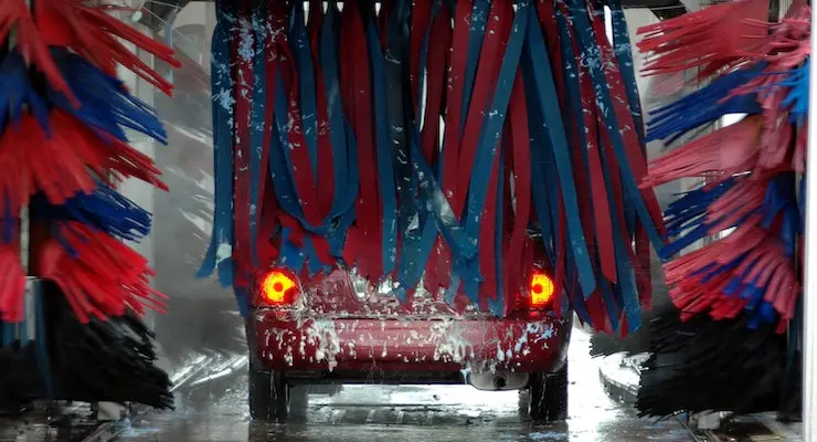 Take a Soft Top Convertible Through a Car Wash